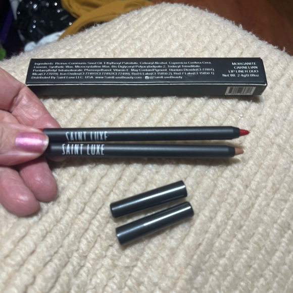 Saint Luxe Morganite & Carnelian Gel Lip Liner Duo - Picture 2 of 2